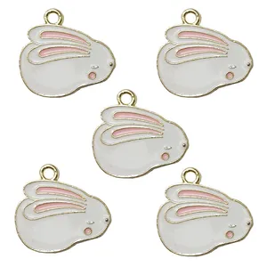 آویز گردنبند مدل خرگوش خواب آلود کد 58 بسته 5 عددی