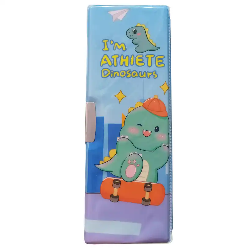 جامدادی مدل کتابی اسکوییشی دار طرح دایناسور کد 03