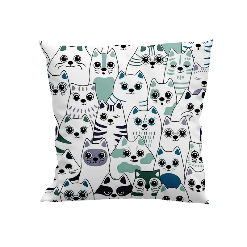 کوسن پاد آفرین مدل گربه ها کد DKK391