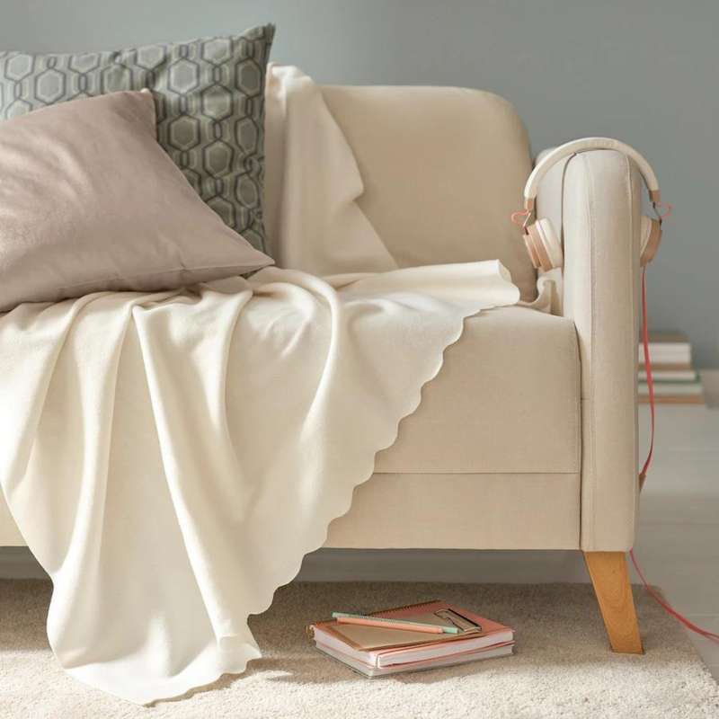 شال مبل ایکیا مدل THORGUN سایز 120x160 سانتی متر