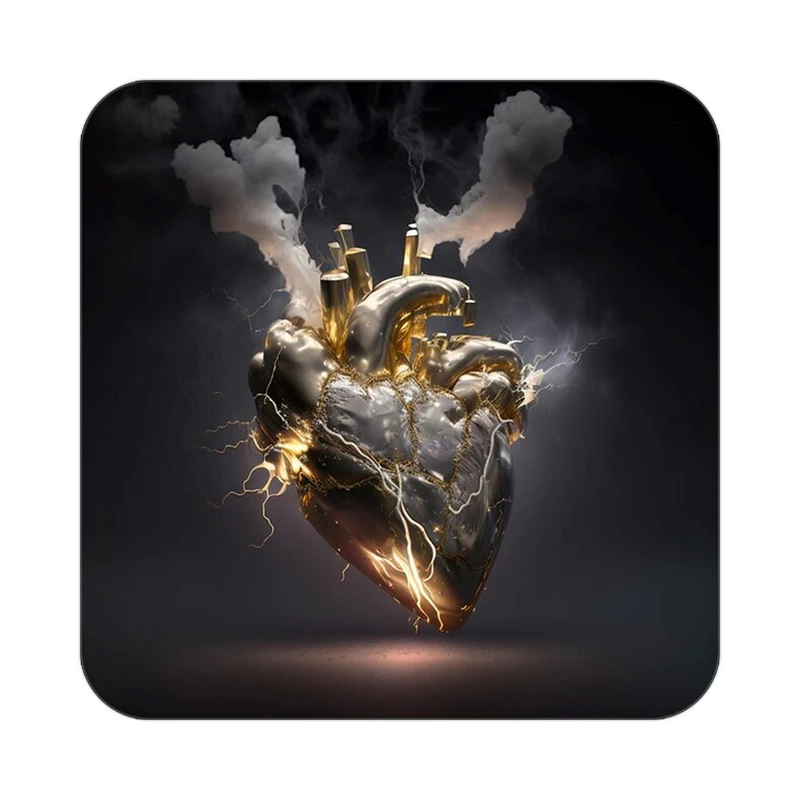 زیر لیوانی کاکتی مدل عاشقانه کد mp12083