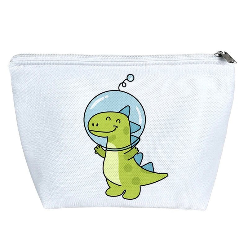 کیف لوازم آرایش دخترانه خندالو مدل دایناسور فضانورد کد H1006