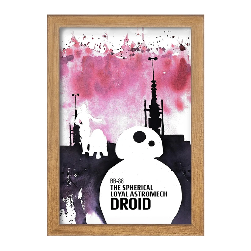 تابلو خندالو مدل جنگ ستارگان (Star Wars) کد F11375