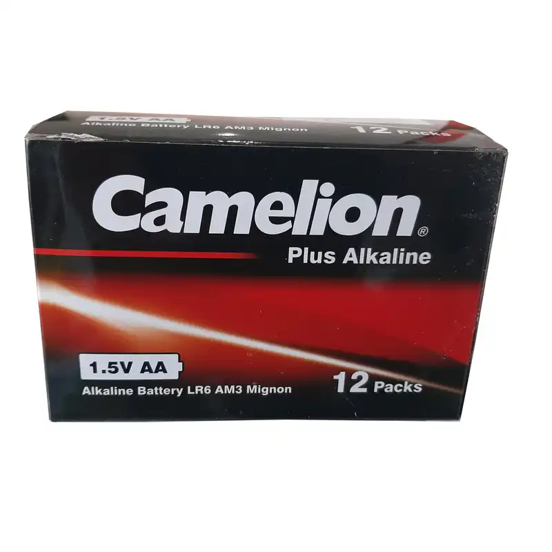 باتری نیم قلمی کملیون مدل آلکالاین پلاس بسته 24 عددی