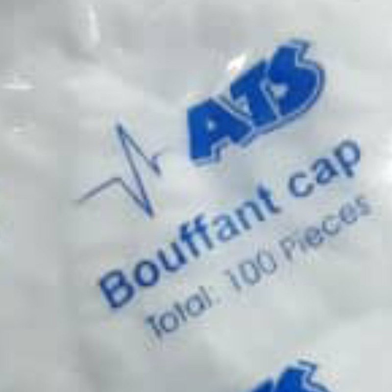 کلاه یکبار مصرف مدل Bouffant بسته ۱۰۰ عددی