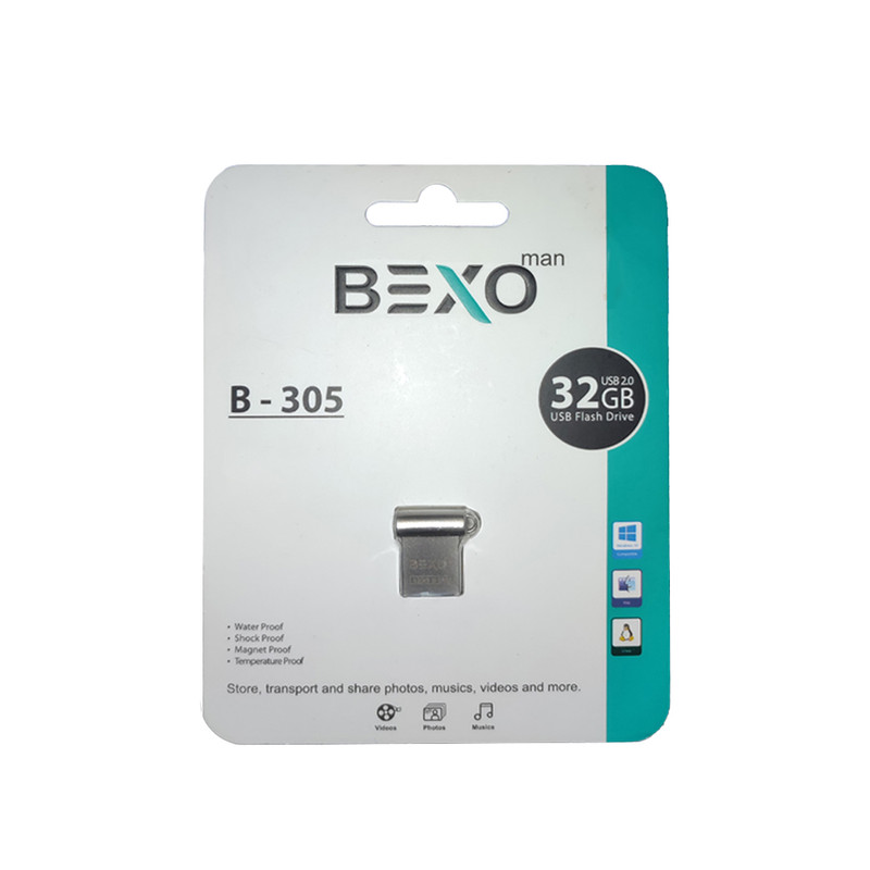 فلش مموری بکسو مدل B-305 ظرفیت 32 گیگابایت