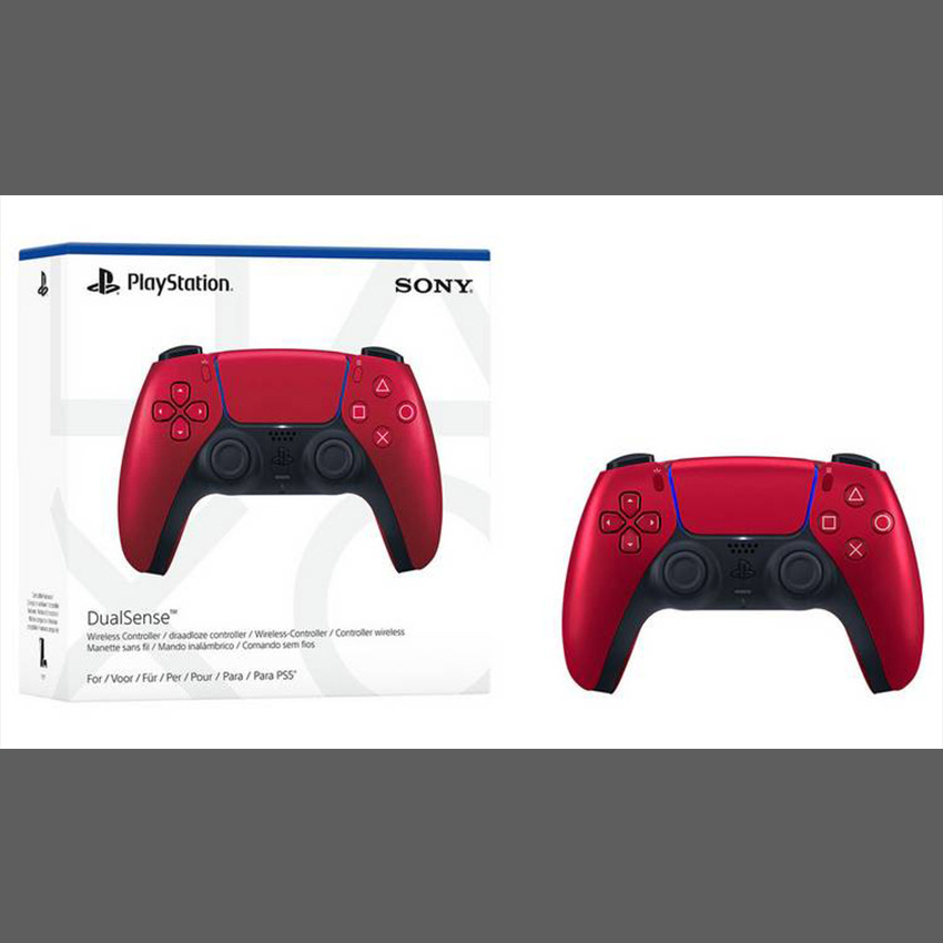دسته بازی پلی استیشن 5 سونی مدل DUALSENSE COBALT RED