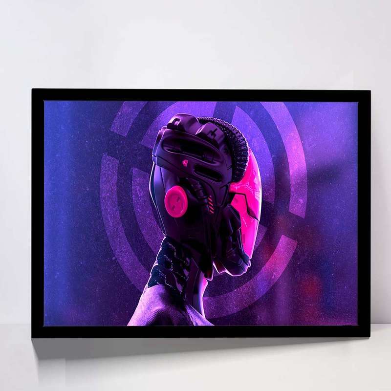 تابلو مدل neon bot کد F-14026