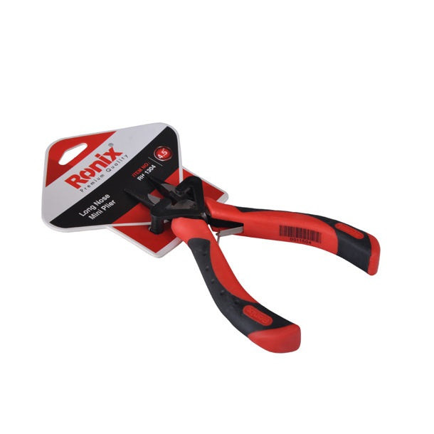 انبر دم باریک رونیکس مدل RON-1304 سایز 4.5 اینچ