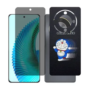 Glass together model privacy screen protector suitable for Honor X9b mobile phone with back cover sticker