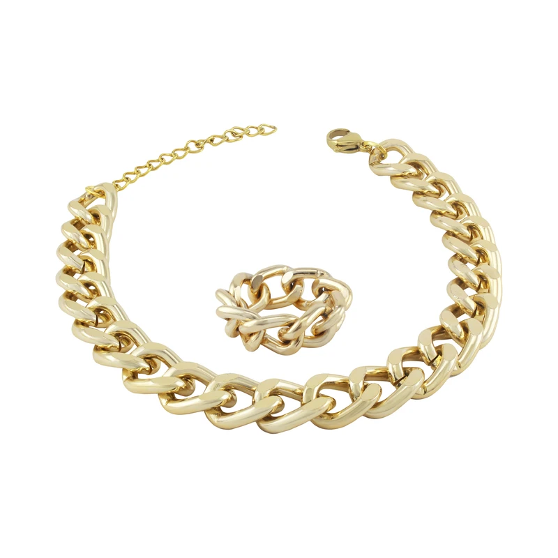 نیم ست زنانه جواهری میکا مدل 0240001