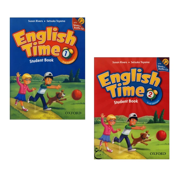 کتاب English Time 1_2 اثر جمعی از نویسندگان انتشارات ابداع 2 جلدی