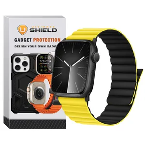 Ultimate Shield SIC Link UL BK Band for Apple Watch Series 4/5/6/Se size 44mm