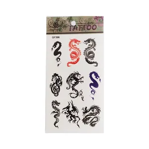 تتو موقت مدل اژدها کد 396