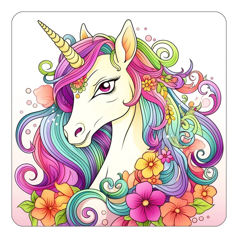 مگنت کاکتی طرح اسب تک شاخ و یونیکورن مدل mp31631