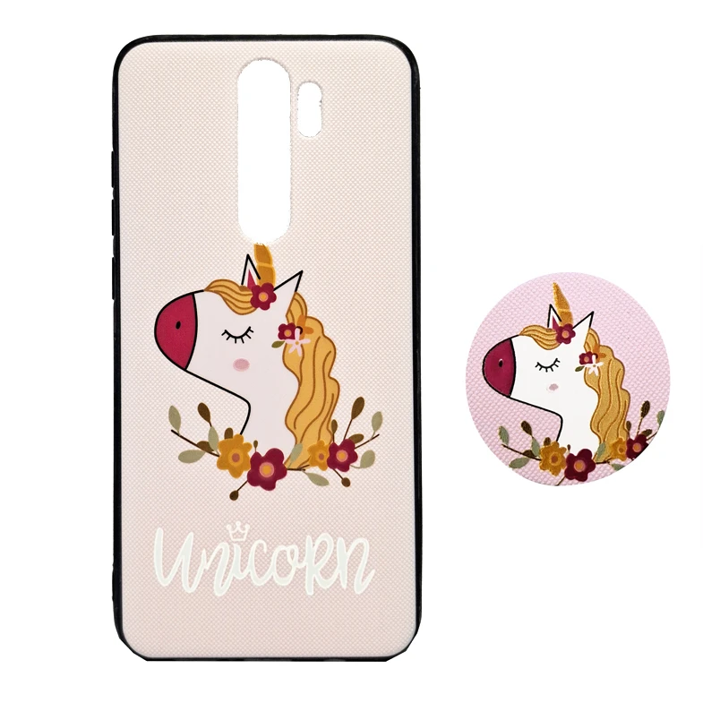 کاور مدل تک شاخ لاو مناسب برای گوشی موبایل شیائومی Redmi Note 8 Pro به همراه پاپ سوکت