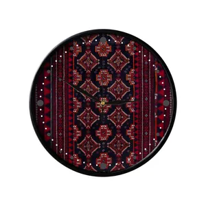 ساعت دیواری مدوپد طرح قالی بلوچ سالارخانی مدل C-balouch48