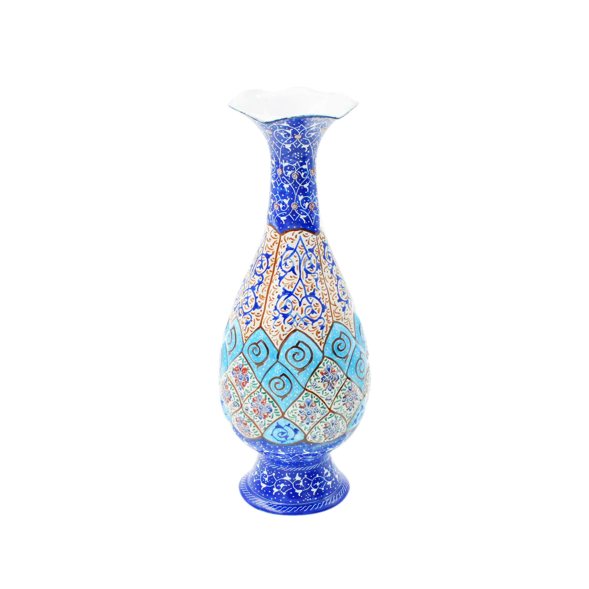 گلدان میناکاری مدل H1 کد 20