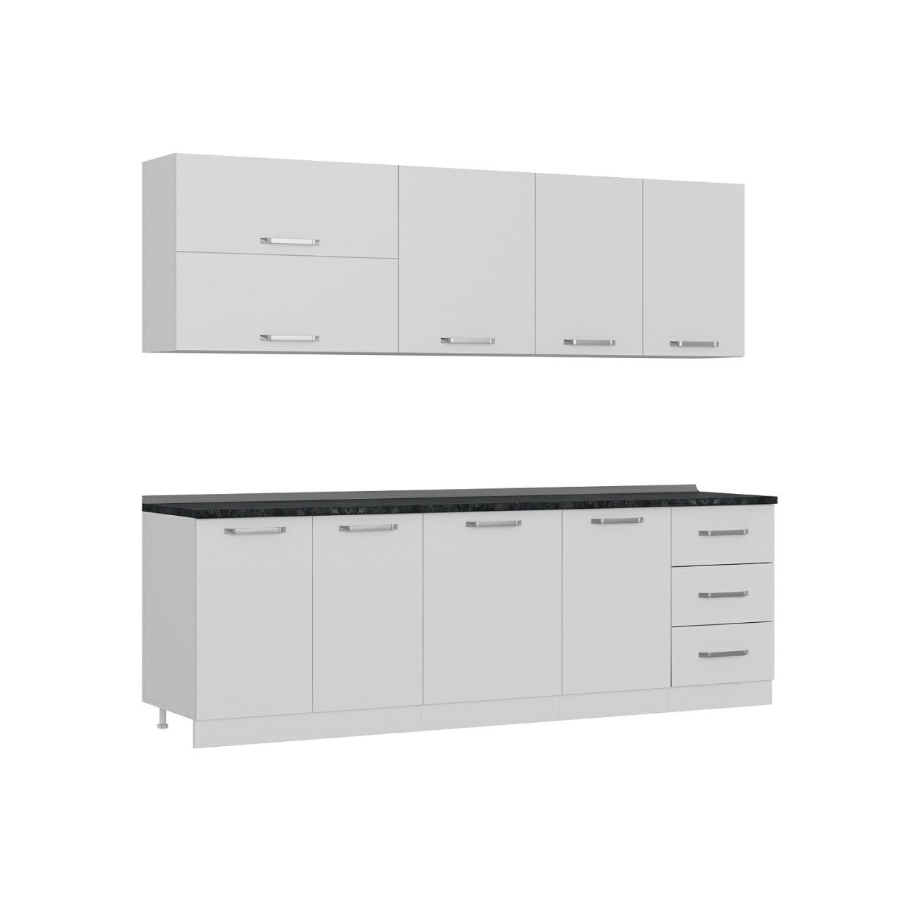 کابینت آشپزخانه مدل B-1 Minar 250 cm مجموعه دو عددی