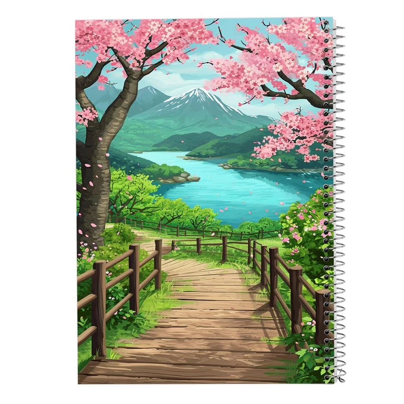 دفتر لیست خرید 50 برگ مدوپد مدل طبیعت کد DF15331