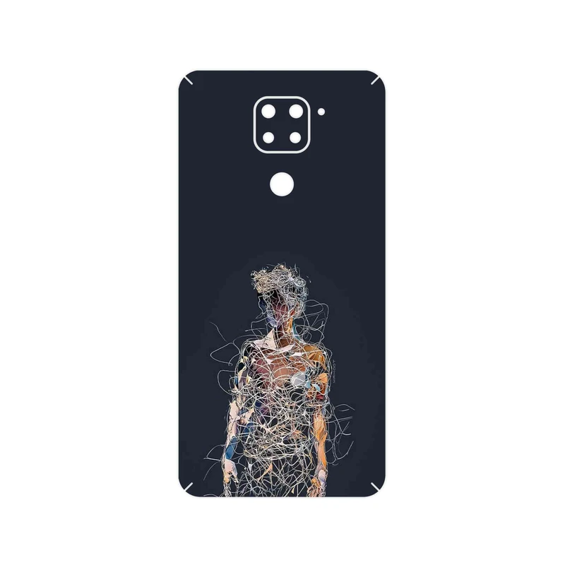 برچسب پوششی ماهوت مدل Strings Digital Art 1 مناسب برای گوشی موبایل شیائومی Redmi Note 9