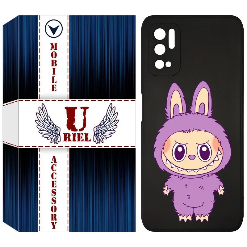 کاور یوریل قاب مدل KSH کد 150 طرح عروسک لبوبو مناسب برای گوشی موبایل شیائومی Poco M3 Pro / Redmi Note 10 5G / Note 11 SE