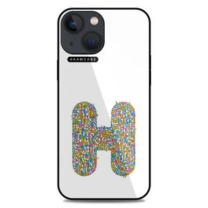 AKAM AMC-WA13M-ALPHADOODLEBET-8 Cover For Apple iPhone 13 Mini