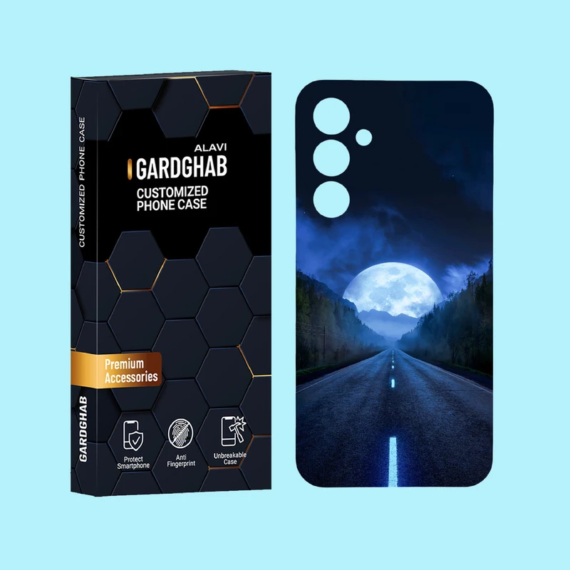 کاور گارد قاب علوی مدل منظره و طبیعت مناسب برای گوشی موبایل سامسونگ Galaxy A55