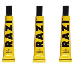 چسب رازی مدل all purpose adhesive کد 007 حجم 8 میلی لیتر بسته 3 عددی