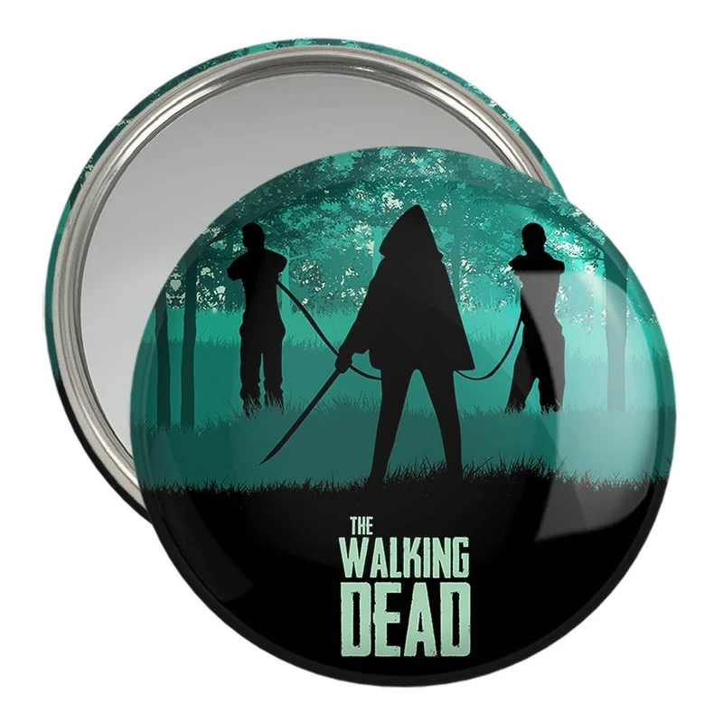 آینه جیبی خندالو مدل سریال مردگان متحرک The Walking Dead  کد 10183