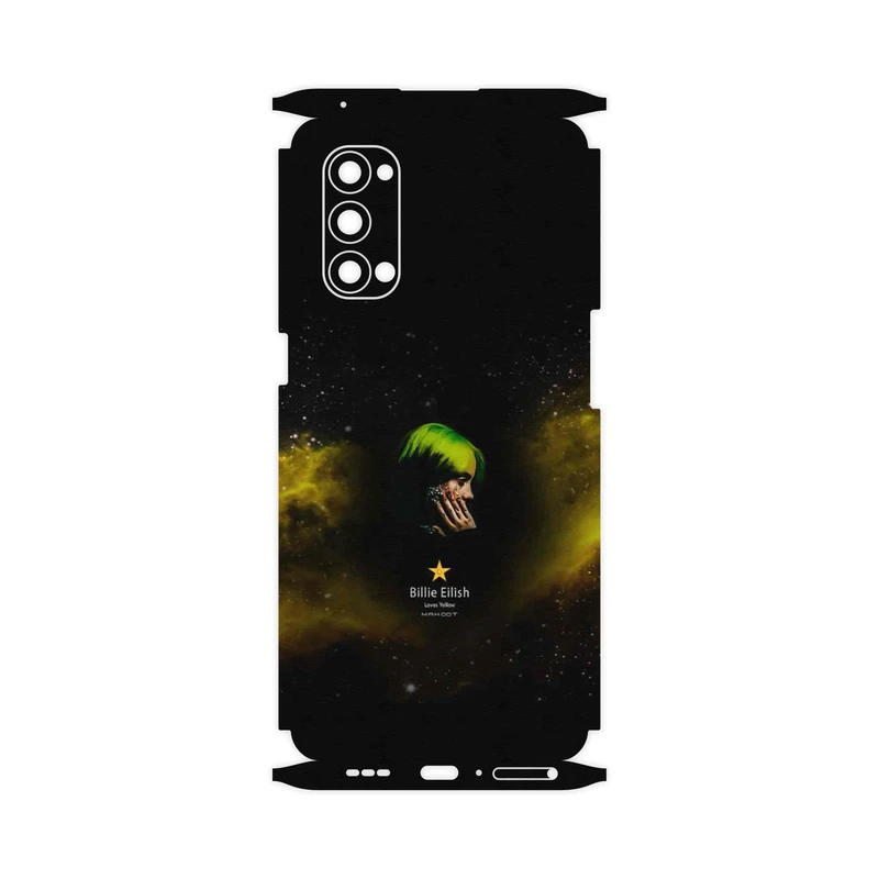 برچسب پوششی ماهوت مدل Billie Eilish-FullSkin مناسب برای گوشی موبایل اپو Reno4 Pro 5G
