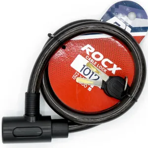 قفل کابلی موتورسیکلت مدل 800 - 15 راکس ضد اسید کد 782