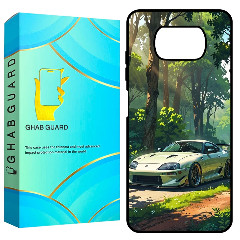 کاور قاب گارد طرح ماشین مدل GCHPX3 مناسب برای گوشی موبایل شیائومی Poco X3 / X3 NFC / X3 Pro