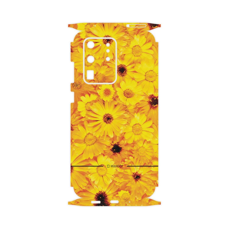 برچسب پوششی ماهوت مدل Yellow-Flower-FullSkin مناسب برای گوشی موبایل سامسونگ Galaxy S20 Ultra