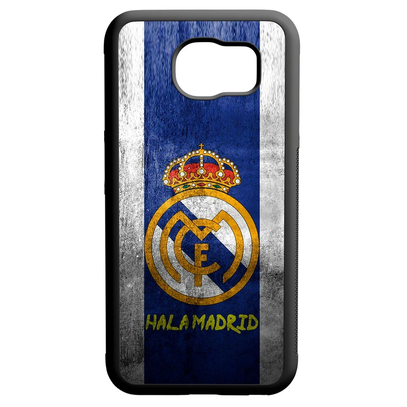 کاور طرح رئال مادرید کد 110147 مناسب برای گوشی موبایل سامسونگ galaxy s6