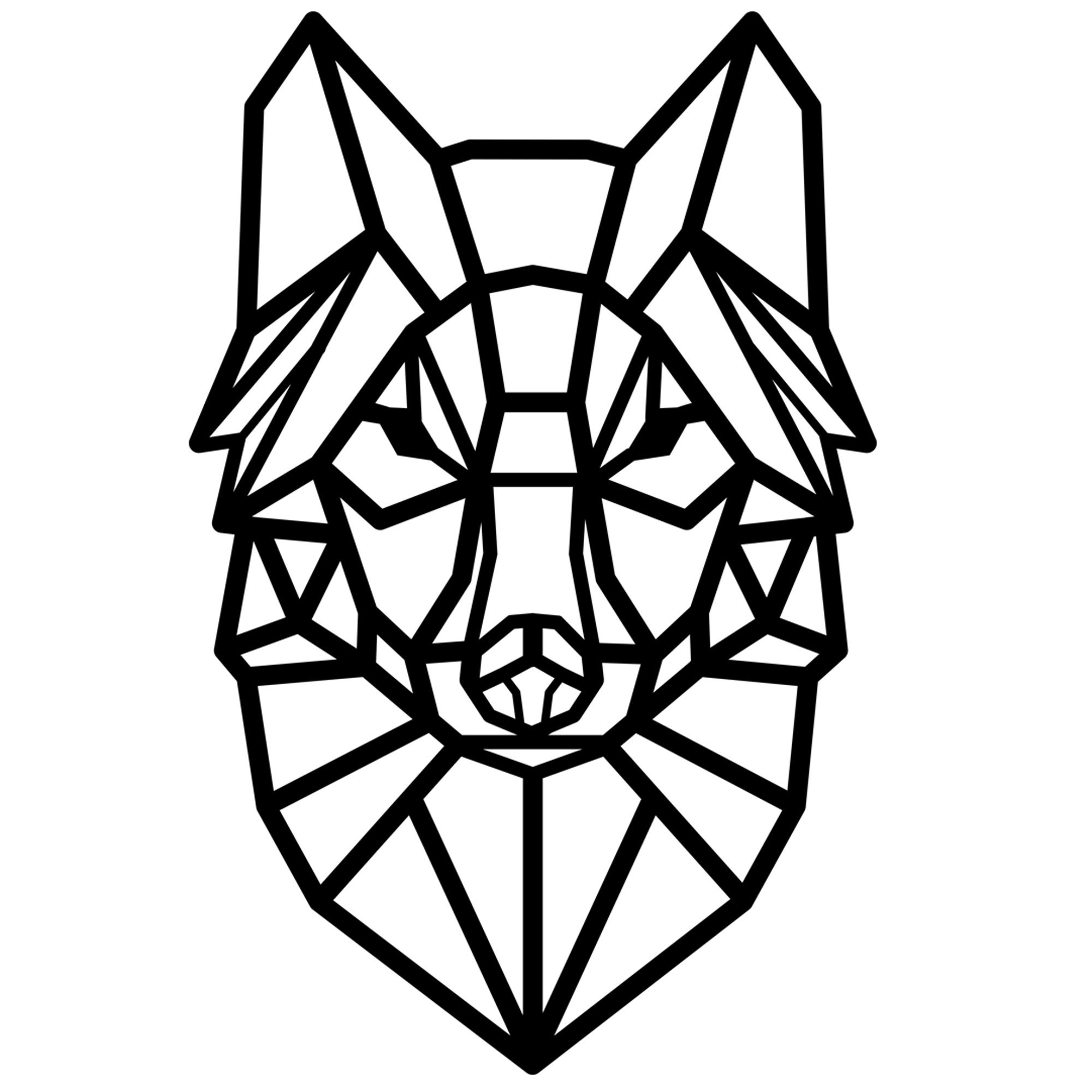 دیوارکوب مدل گرگ کد 6