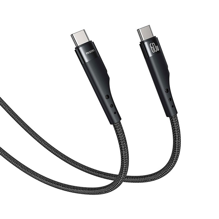 کابل تبدیل USB-C به لایتنینگ یسیدو مدل CA115 طول 3 متر