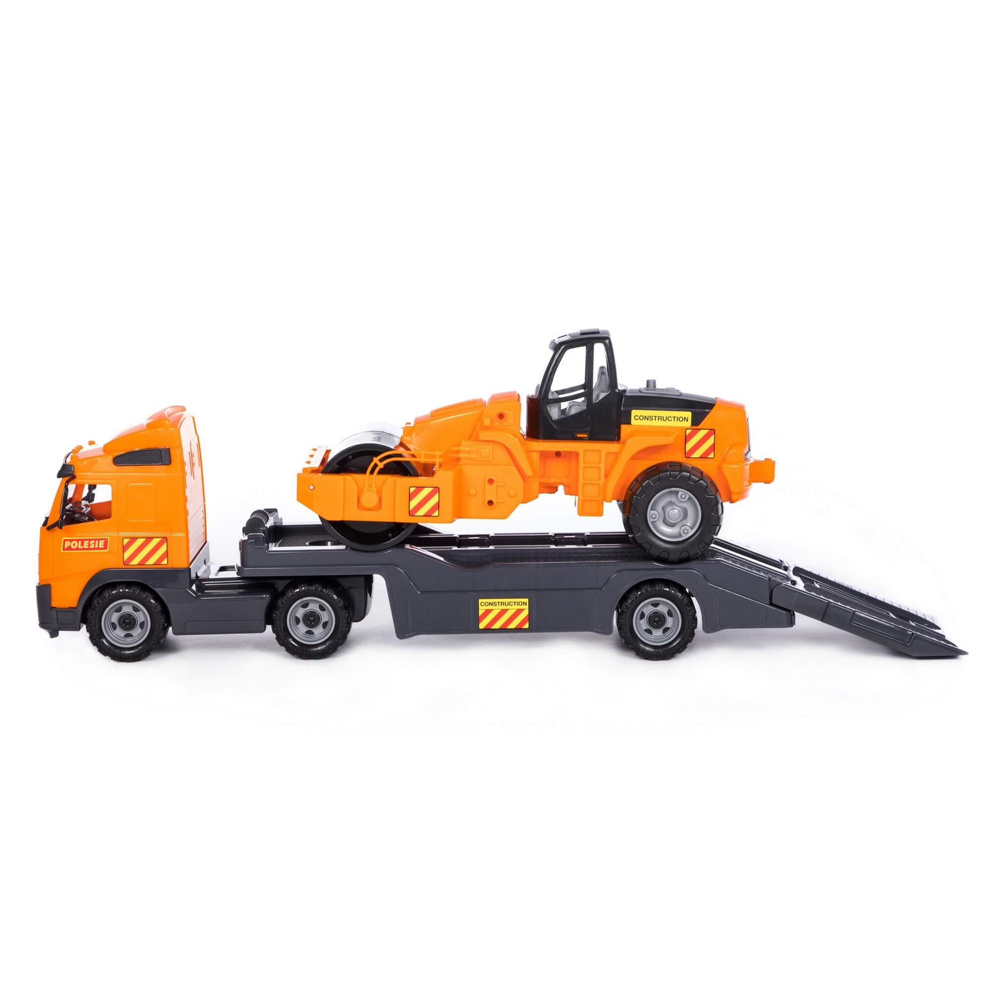 ماشین بازی پولسی مدل تریلر و غلتک