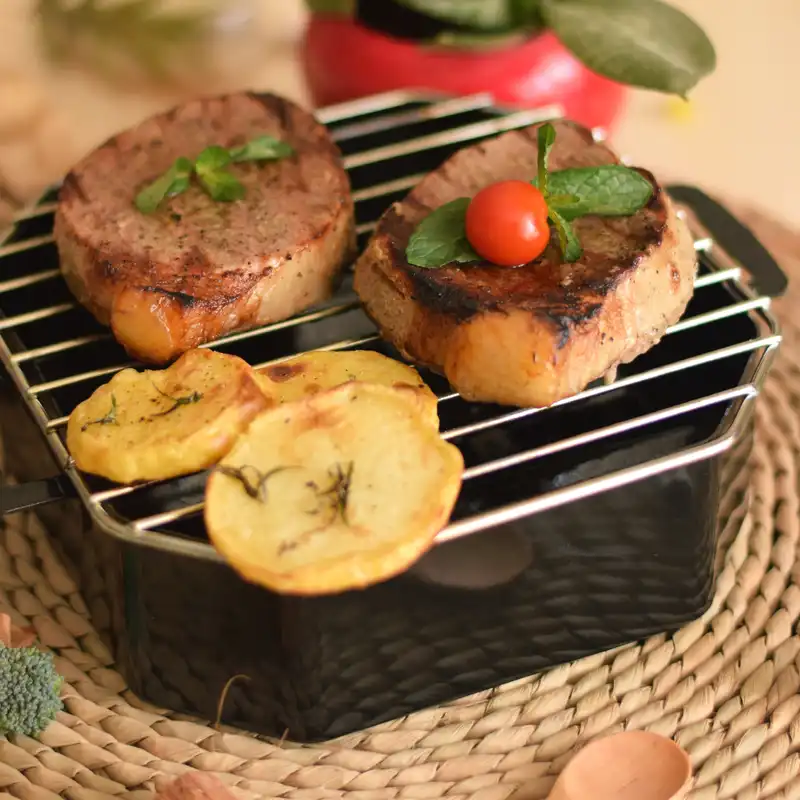 کباب پز کیوبی مدل روگازی