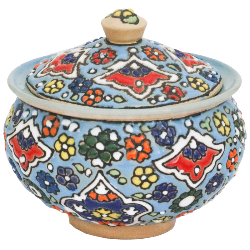 قندان میناکاری سفالی کد 506