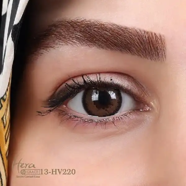لنز چشم گریس هرا شماره 13 مدل HV 220 رنگ قهوه ای