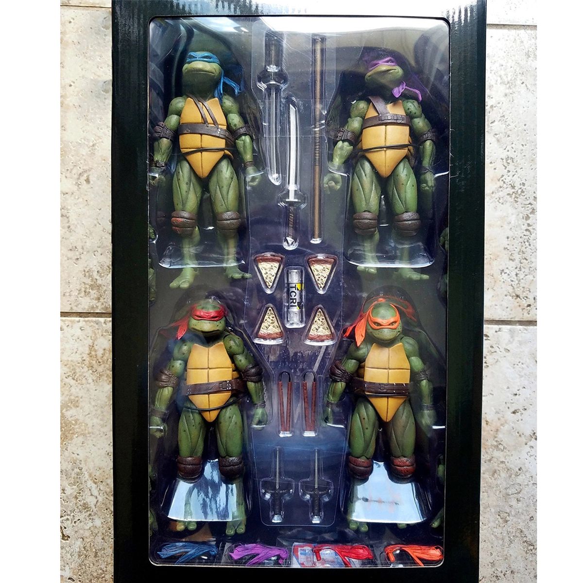 اکشن فیگور نکا مدل لاکپشت های نینجا طرح Turtle Ninja مجموعه 4 عددی -  - 19
