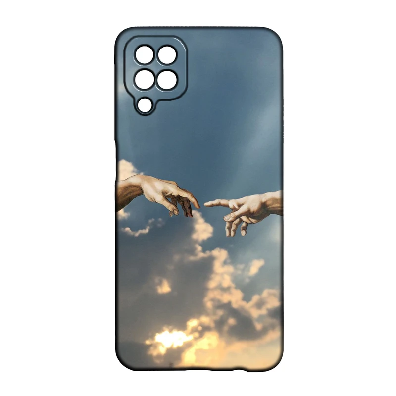 کاور طرح دست آفرینش کد 372 مناسب برای گوشی موبایل سامسونگ Galaxy A22 4g