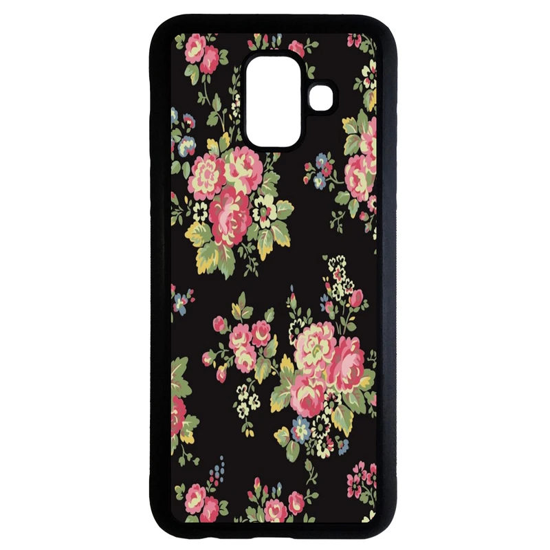 کاور طرح گل کد 6674 مناسب برای گوشی موبایل سامسونگ galaxy a8 2018
