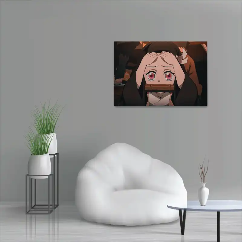 تابلو شاسی طرح انیمه شیطان کش نزوکو مدل M0527