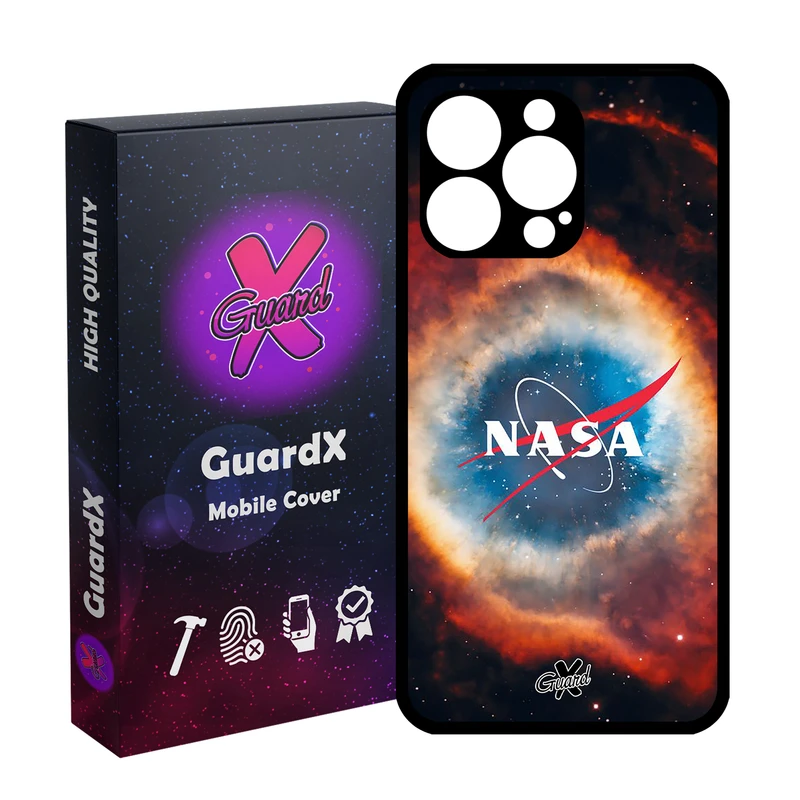 کاور گارد ایکس طرح Nasa مدل Glass10234 مناسب برای گوشی موبایل اپل iPhone 13 Pro