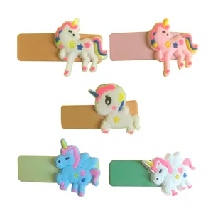 گیره مو دخترانه مدل یونی کورن بسته 5 عددی