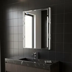 آینه سرویس‌ بهداشتی دلفین مدل 1092 سایز 54x40 سانتی متر