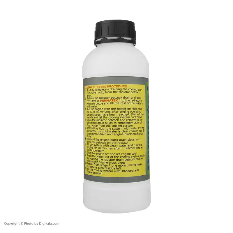 رسوب زدای رادیاتور خودرو پرماتکس مدل RADIATOR FLUSH حجم 1000 میلی لیتر