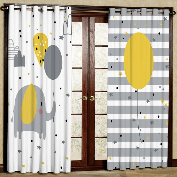 پرده کد 6626 سایز 280x140 سانتی متر